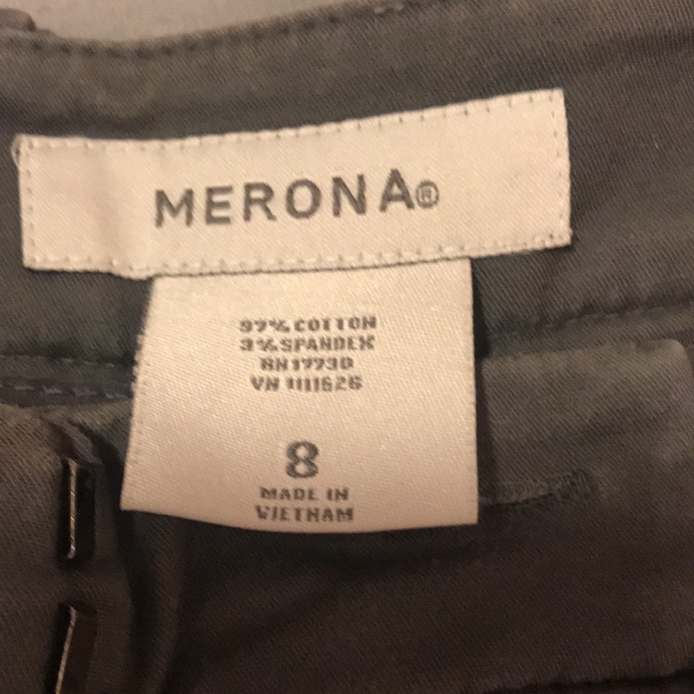 Grey lined work pants - Picture 3 of 4